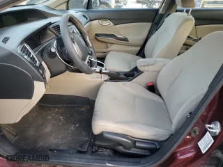 2013 Honda Civic Sdn LX with VIN 19XFB2F50DE091609, listed as a Copart auction lot 78881994 with 208,505 mi miles and Salvage Title. Bid and sale history available at carsss.com. Image 7.
