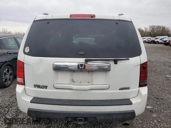 2011 Honda Pilot EX-L with VIN 5FNYF4H53BB078978, listed as a Copart auction lot 49692205 with 134,222 mi miles and Salvage Title. Bid and sale history available at carsss.com. Image 6.