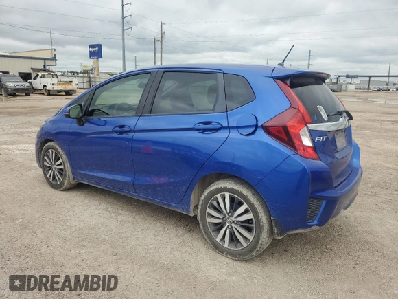 2017 Honda Fit EX-L with VIN 3HGGK5H81HM707327, listed as a Copart auction lot 55898805 with 53,579 mi miles and Clean title. Bid and sale history available at DreamBid. Image 2.