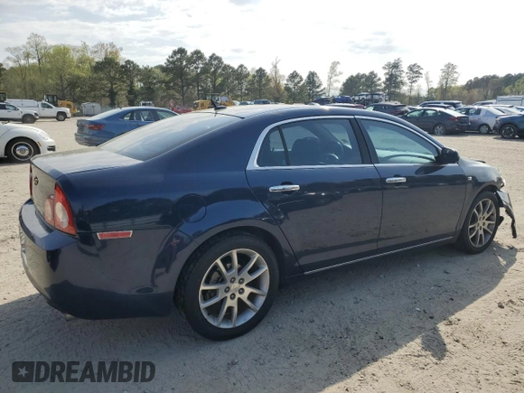 2008 Chevrolet Malibu LTZ with VIN 1G1ZK577284194383, listed as a Copart auction lot 51689435 with 120,351 mi miles and Clean Title. Bid and sale history available at DreamBid. Image 3.