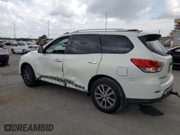 2014 Nissan Pathfinder S with VIN 5N1AR2MM5EC730331, listed as a Copart auction lot 60221925 with 115,015 mi miles and Salvage title. Bid and sale history available at DreamBid. Image 2.