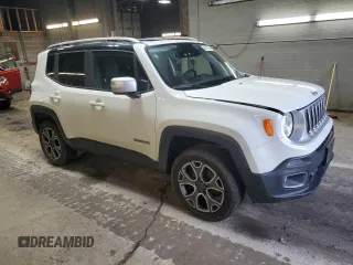 2018 Jeep Renegade Limited с VIN ZACCJBDB6JPH01462, выставлен на аукционе Copart как лот 84411514 с пробегом 58 562 миль миль и Списание • Salvage title. История ставок и продаж доступна на DreamBid. Изображение 4.