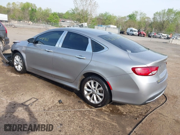 2015 Chrysler 200 C with VIN 1C3CCCCB2FN739826, listed as a IAAI auction lot 42080383 with 152,360 mi miles and . Bid and sale history available at DreamBid. Image 3.