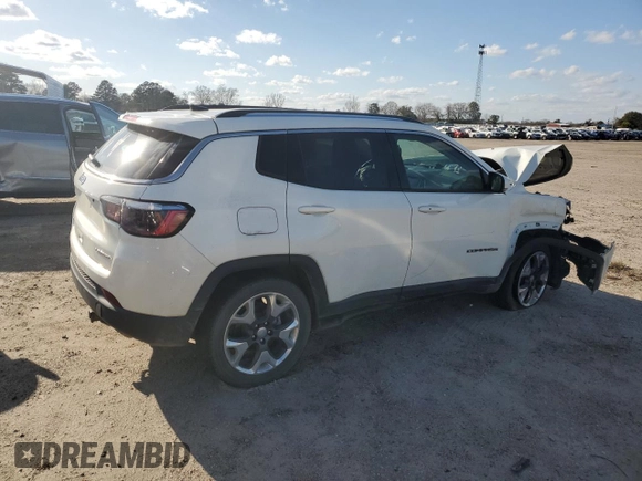 2021 Jeep Compass Limited with VIN 3C4NJDCB0MT602879, listed as a Copart auction lot 47693365 with 77,532 mi miles and Non Repairable. Bid and sale history available at carsss.com. Image 3.