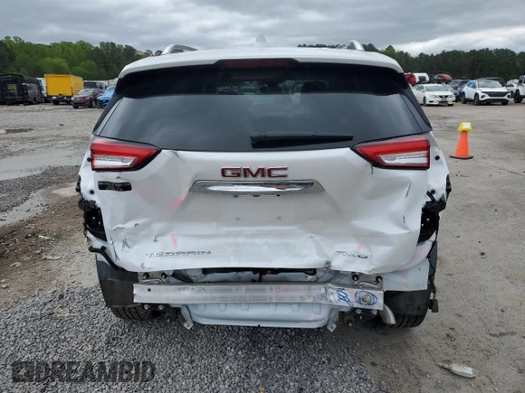 2024 GMC Terrain Denali с VIN 3GKALXEG2RL383356, выставлен на аукционе Copart как лот 51818535 с пробегом 5 930 миль миль и Списание • Salvage title. История ставок и продаж доступна на DreamBid. Изображение 6.