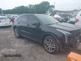 2019 Cadillac XT4 FWD Sport with VIN 1GYFZER48KF102076, listed as a IAAI auction lot 42125214 with 45,315 mi miles and . Bid and sale history available at carsss.com. Image 14.