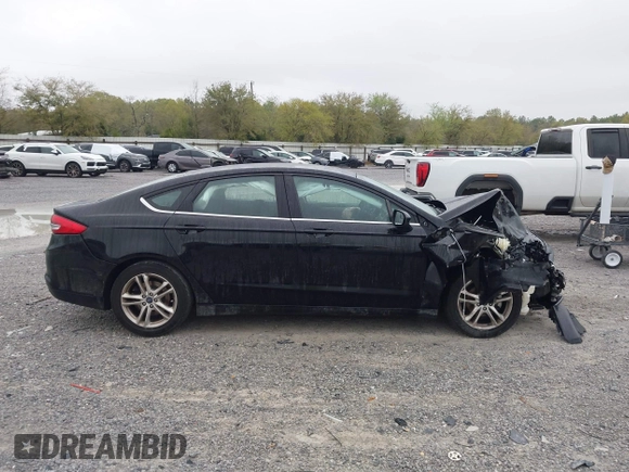 2018 Ford Fusion SE with VIN 3FA6P0HD9JR195794, listed as a IAAI auction lot 41915478 with 66,179 mi miles. Bid and sale history available at carsss.com. Image 13.
