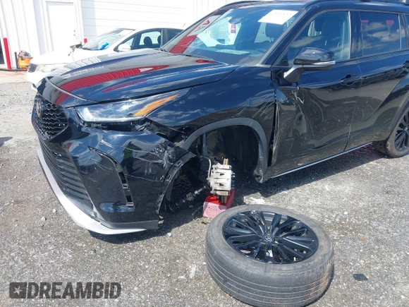 2023 Toyota Highlander L with VIN 5TDKDRAH7PS020856, listed as a IAAI auction lot 42137832 with 55,502 mi miles and . Bid and sale history available at DreamBid. Image 6.