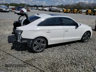 2019 Audi A3 Sedan Premium with VIN WAUAUGFF6K1008904, listed as a Copart auction lot 48968675 with 38,957 mi miles and Salvage Title. Bid and sale history available at carsss.com. Image 3.