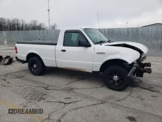 2010 Ford Ranger XL with VIN 1FTKR1AD9APA42391, listed as a Copart auction lot 51211205 with 203,793 mi miles and Salvage title. Bid and sale history available at DreamBid. Image 4.