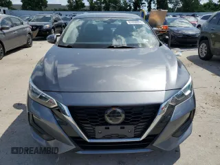 2021 Nissan Sentra SV with VIN 3N1AB8CV1MY284807, listed as a Copart auction lot 61458525 with 71,297 mi miles and Salvage title. Bid and sale history available at DreamBid. Image 5.
