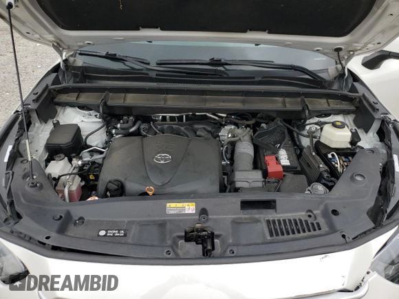 2020 Toyota Highlander L with VIN 5TDCZRAH2LS504191, listed as a Copart auction lot 59492585 with 85,195 mi miles and Salvage title. Bid and sale history available at DreamBid. Image 12.
