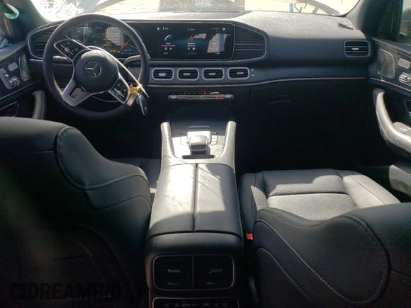 2023 Mercedes-Benz GLE 450 with VIN 4JGFB5KB7PA933099, listed as a Copart auction lot 45245835 with 28,455 mi miles and Salvage title. Bid and sale history available at DreamBid. Image 8.
