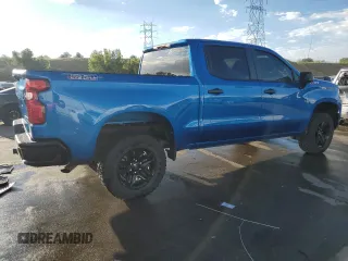 2022 Chevrolet Silverado 1500 Custom Trail Boss with VIN 3GCPDCEKXNG523480, listed as a Copart auction lot 73428924 with 26,081 mi miles and Clean Title. Bid and sale history available at carsss.com. Image 3.