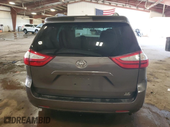 2016 Toyota Sienna LE with VIN 5TDJK3DC3GS132519, listed as a Copart auction lot 73109974 with 150,607 mi miles and Clean Title. Bid and sale history available at carsss.com. Image 6.