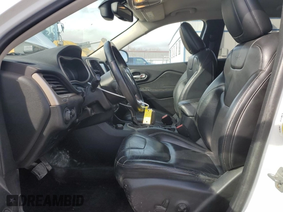 2016 Jeep Cherokee Limited with VIN 1C4PJMDB2GW279666, listed as a Copart auction lot 53341855 with 124,288 mi miles and Salvage title. Bid and sale history available at DreamBid. Image 7.