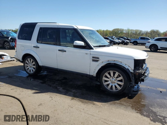 2013 Land Rover LR4 HSE with VIN SALAG2D43DA658302, listed as a Copart auction lot 54530325 with 130,614 mi miles and Salvage title. Bid and sale history available at DreamBid. Image 4.