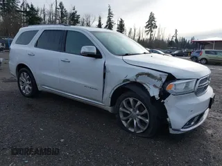 2016 Dodge Durango Citadel z VIN 1C4RDJEG8GC403479, wystawiony jako IAAI lot #41209973 z przebiegiem 132 679 mil mil oraz . Historia ofert i sprzedaży dostępna na DreamBid. Obrazek 1.