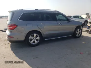 2017 Mercedes-Benz GLS 450 with VIN 4JGDF6EE4HA743351, listed as a Copart auction lot 66162194 with 74,478 mi miles and Salvage Title. Bid and sale history available at DreamBid. Image 3.