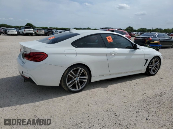 2019 BMW 4 Series 440i z VIN WBA4W7C54KAG52763, wystawiony jako Copart lot #64873514 z przebiegiem 36 735 mil mil oraz Szkoda całkowita • Salvage title. Historia ofert i sprzedaży dostępna na DreamBid. Obrazek 3.