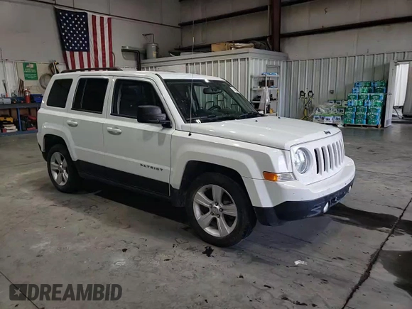 2017 Jeep Patriot Latitude with VIN 1C4NJPFB2HD183670, listed as a Copart auction lot 74035374 with 72,753 mi miles and Salvage Title. Bid and sale history available at DreamBid. Image 14.