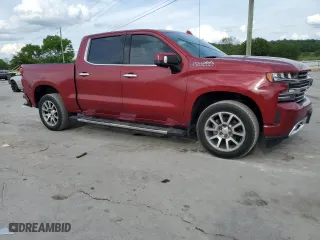 2019 Chevrolet Silverado 1500 High Country with VIN 3GCPWFED8KG257983, listed as a Copart auction lot 54558245 with 99,395 mi miles and Clean Title. Bid and sale history available at carsss.com. Image 4.