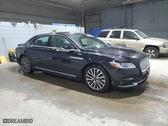 2017 Lincoln Continental Select with VIN 1LN6L9TK9H5628846, listed as a Copart auction lot 41528755 with 51,448 mi miles and Salvage Title. Bid and sale history available at carsss.com. Image 4.