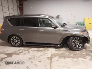 2020 Nissan Armada SL with VIN JN8AY2NC4L9619782, listed as a IAAI auction lot 41554399 with 137,306 mi miles. Bid and sale history available at carsss.com. Image 13.