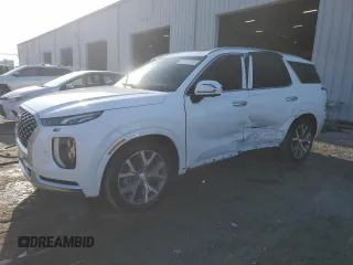2021 Hyundai Palisade Calligraphy z VIN KM8R7DHE0MU314204, wystawiony jako Copart lot #49709725 z przebiegiem 60 356 mil mil oraz Szkoda całkowita • Salvage title. Historia ofert i sprzedaży dostępna na DreamBid. Obrazek 1.