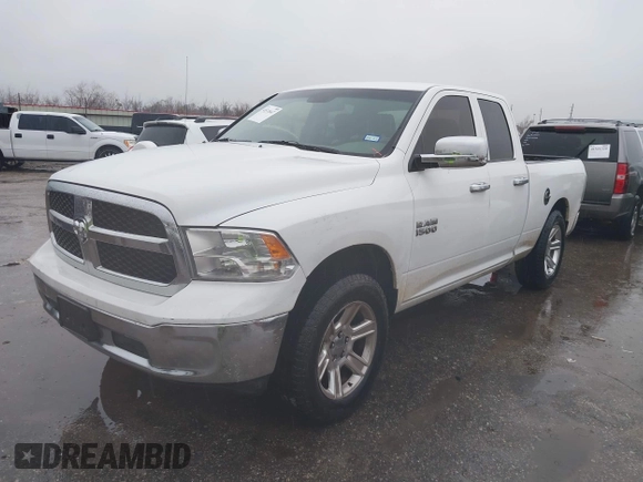 2014 Ram 1500 Tradesman with VIN 1C6RR6FG0ES478457, listed as a IAAI auction lot 41533667 with 269,915 mi miles and . Bid and sale history available at DreamBid. Image 2.