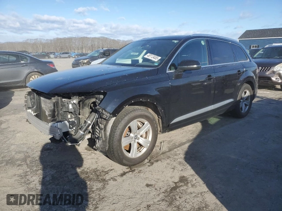 2018 Audi Q7 Premium z VIN WA1AHAF72JD007771, wystawiony jako Copart lot #45113455 z przebiegiem 105 891 mil mil oraz Szkoda całkowita • Salvage title. Historia ofert i sprzedaży dostępna na DreamBid. Obrazek 1.