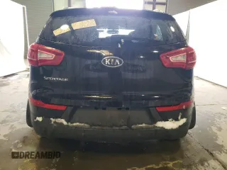 2011 Kia Sportage LX with VIN KNDPB3A29B7106953, listed as a Copart auction lot 87732745 with 187,776 mi miles and Salvage Title. Bid and sale history available at carsss.com. Image 6.