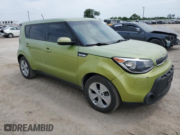 2015 Kia Soul with VIN KNDJN2A24F7757372, listed as a Copart auction lot 53834305 with 112,603 mi miles and Salvage Title. Bid and sale history available at DreamBid. Image 4.
