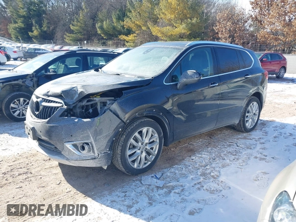 2019 Buick Envision Premium with VIN LRBFX3SX4KD011126, listed as a IAAI auction lot 41235521 with 75,667 mi miles and . Bid and sale history available at DreamBid. Image 17.