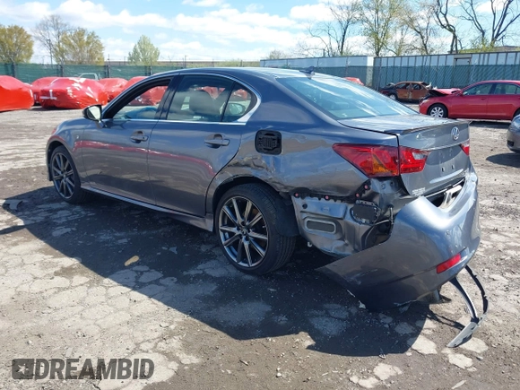 2013 Lexus GS 350 z VIN JTHCE1BL7D5005179, wystawiony jako IAAI lot #41971268 z przebiegiem 130 384 mil mil oraz . Historia ofert i sprzedaży dostępna na DreamBid. Obrazek 3.
