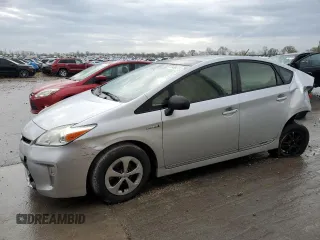 2013 Toyota Prius One with VIN JTDKN3DU8D5631077, listed as a Copart auction lot 51489015 with 142,142 mi miles and Salvage Title. Bid and sale history available at carsss.com. Image 1.