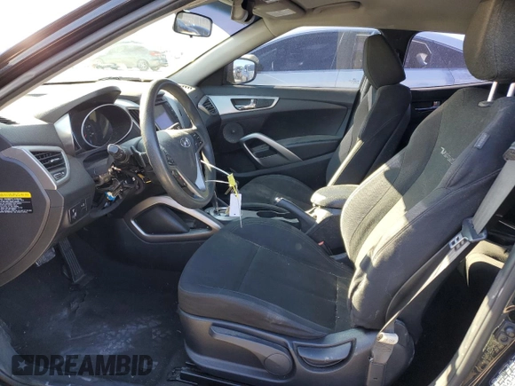 2016 Hyundai Veloster with VIN KMHTC6AD9GU274319, listed as a Copart auction lot 45099593 with 58,917 mi miles. Bid and sale history available at carsss.com. Image 7.