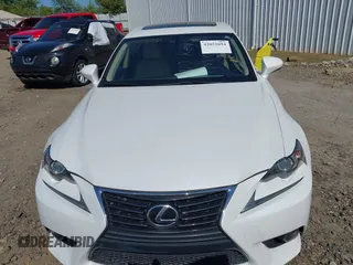 2015 Lexus IS 250 with VIN JTHBF1D20F5048505, listed as a IAAI auction lot 42052694 with 84,280 mi miles and . Bid and sale history available at carsss.com. Image 12.
