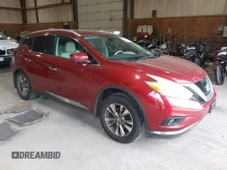 2016 Nissan Murano SL z VIN 5N1AZ2MHXGN116160, wystawiony jako IAAI lot #42241458 z przebiegiem 161 727 mil mil oraz . Historia ofert i sprzedaży dostępna na DreamBid. Obrazek 1.