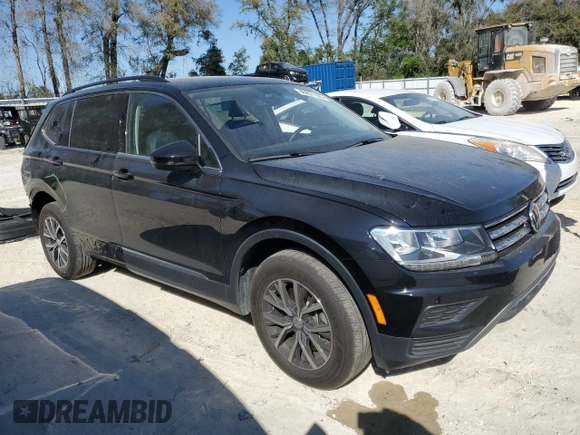 2020 Volkswagen Tiguan SE with VIN 3VV3B7AX0LM096422, listed as a Copart auction lot 48851125 with 78,100 mi miles and Salvage Title. Bid and sale history available at DreamBid. Image 4.