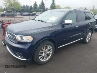 2014 Dodge Durango Citadel with VIN 1C4RDJEG9EC358811, listed as a IAAI auction lot 42176348 with 81,530 mi miles and . Bid and sale history available at DreamBid. Image 2.