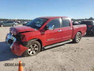 2007 Nissan Titan XE z VIN 1N6BA07A67N216434, wystawiony jako Copart lot #47996475 z przebiegiem 121 315 mil mil oraz Czysty tytuł • Clean title. Historia ofert i sprzedaży dostępna na DreamBid. Obrazek 1.