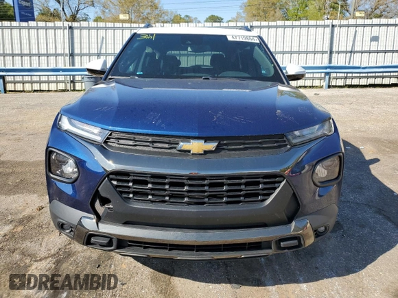 2022 Chevrolet TrailBlazer ACTIV with VIN KL79MVSL0NB105257, listed as a Copart auction lot 47719864 with 26,031 mi miles and . Bid and sale history available at DreamBid. Image 5.