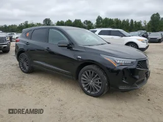 2023 Acura RDX w/A-Spec Advance Package with VIN 5J8TC2H81PL006474, listed as a Copart auction lot 72649754 with 18,538 mi miles and Salvage Title. Bid and sale history available at carsss.com. Image 4.