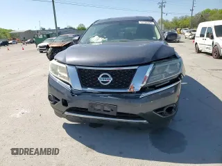 2014 Nissan Pathfinder S with VIN 5N1AR2MN8EC633584, listed as a Copart auction lot 53186925 with 144,650 mi miles and Salvage Title. Bid and sale history available at carsss.com. Image 12.