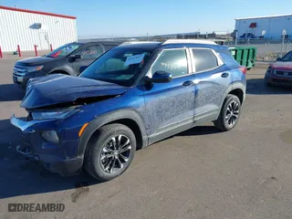 2022 Chevrolet TrailBlazer LT with VIN KL79MRSL9NB102851, listed as a IAAI auction lot 41453617 with 60 mi miles. Bid and sale history available at carsss.com. Image 16.