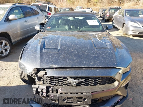 2018 Ford Mustang EcoBoost Premium with VIN 1FATP8UH7J5111677, listed as a IAAI auction lot 41427830 with 141,793 mi miles and . Bid and sale history available at carsss.com. Image 13.