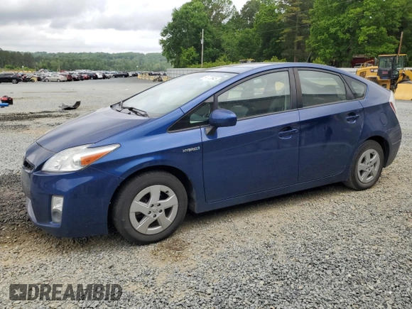 2010 Toyota Prius II with VIN JTDKN3DU0A0109830, listed as a Copart auction lot 54772645 with 158,292 mi miles and Salvage Title. Bid and sale history available at DreamBid. Image 1.
