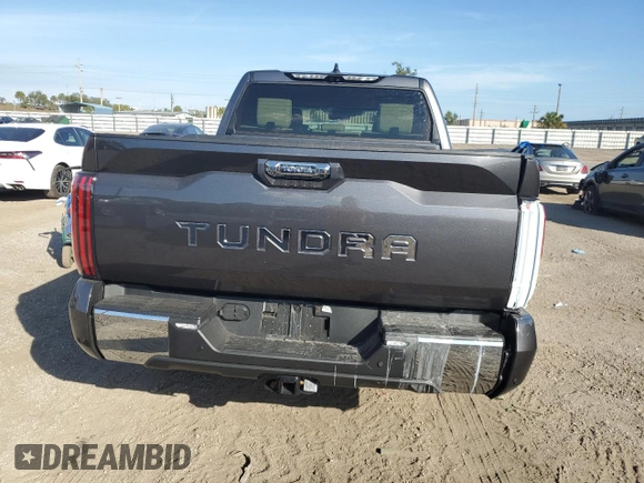 2022 Toyota Tundra 2WD 1794 Edition with VIN 5TFMA5AB2NX005596, listed as a Copart auction lot 37851473 with 12,257 mi miles. Bid and sale history available at carsss.com. Image 6.