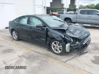 2018 Ford Fusion Hybrid SE with VIN 3FA6P0LU9JR286359, listed as a IAAI auction lot 41973064 with 145,267 mi miles. Bid and sale history available at carsss.com. Image 1.